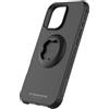 INTERPHONE QUIKLOX - Custodia per Apple iPhone 16 PRO MAX Tetraforce per Attacchi Moto Auto o Bici - Cover Supporto Porta Cellulare Moto - Sistema Modulare QUIKLOX - Aggancio Sgancio Rapido