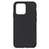 SBS cover per iPhone 14 Plus in plastica riciclata, custodia ecologica, plastica riciclata certificata, imballaggio FSC, nero