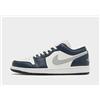 Jordan Air 1 Low, White/Midnight Navy/Wolf Grey