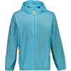 CMP - Giacca Kid G con cappuccio antipioggia, Pool, 164