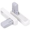 Your Day Mate Blocca Maniglia, 2 pezzi, Bianco, per Bambini e Animali Domestici, Blocca porte e finestre, con Adesivo speciale, Chiusura di Sicurezza per Bambini, Blocca Maniglia per Porte, Sicurezza Blocca porte