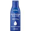 NIVEA Ricco latte corpo (250 ml), crema nutriente intensa con olio di mandorle di origine naturale, lozione con siero di cura profonda e vitamina E