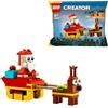 LEGO CREATOR 30670 - Set di sacchetti di plastica con Babbo Natale in slitta