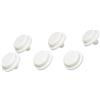 Ceramica Dolomite J365700 Set Gommini per Sedile Serie Rio Bianco, Cromo