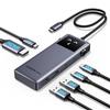 UGREEN Uno 10Gbps Hub USB C HDMI 4K 60Hz PD 100W Carica Adattatore Type C 3.2 con Indicatore LED Docking Station Compatibile con MacBook Pro Air M4 M3 M2 M1, iPad, iPhone 17 Pro Max Air, Galaxy S26