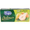 Yoga Succo Optimum Pera brick - 8 confezioni da 3 pezzi da 200 ml [24 pezzi, 4800 ml]