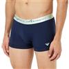 Emporio Armani Modal Soft Modal Trunk, Boxer Uomo, Blu (Marine), M