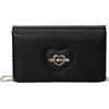 MOSCHINO Borsa donna Love tracolla ecopelle saffiano nero BS24MO106 JC4268 Piccola