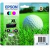 Epson Cartucce inkjet alta capacità Pallina da golf 34XL Epson n+c+m+g Multipack - C13T34764010