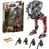 LEGO Star Wars Raider AT-ST, Set con Veicolo Provvisto di Cannoni e 4 Minifigure, Collezione Ispirata alla Serie TV The Mandalorian, 75254