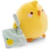 NICI peluche Piu Piu con fazzoletto di comfort 16cm giallo - Simpatico peluchetto con imbottitura morbida per giochi e coccole, Doudou, perfetto come idea regalo per bambini e adulti - 49959