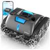 WYBOT C1 MAX Robot Piscina Fuori Terra con App, Aspirapolvere per Piscina da 240 Minuti, Robot Piscina Pareti e Fondo con Motore da 65 W, Sensore a Infrarossi, Ciclo di Pulizia, Fino a 200㎡