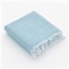 GAMUSI Fouta Pareo - Telo mare leggero, nido d'ape 90 x 180 cm, colore: blu