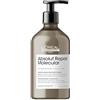 L'Oréal Professionnel Paris L'Oréal Professionnel Shampoo Ristrutturante, Per Tutti i Tipi di Capelli Danneggiati, Aiuta a Riparare i Danni e Ripristina la Forza, Senza Solfati, Absolut Repair Molecular, SERIE EXPERT, 500 ml