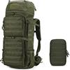 Mardingtop 75L Zaino Tattico Militare Zaino da Trekking Zaini Viaggio Campeggio Grande capacità Multifunzione Molle Zaini da Viaggio Zaino Moto per Escursionismo Sportivo