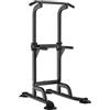 SogesHome Power Tower Stazione Multifunzionale Professionale Barra per Esercizi a Torre per Esercizi di Allenamento a casa e Palestra 75 x 82 x 165-210 cm