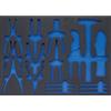 BGS 4011-5 | Modulo per carrelli portautensili 3/3 | vuoto | per BGS 4011