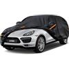 Kayme Telo Copriauto da Esterno, Compatibile con Porsche Cayenne (2010-2025), Copertura a 7 Starti per Impermeabile Anti UV Anti Vento Antipolvere, Telo Copri con Cerniera e in Cotone.