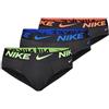 Nike Hip Brief Dri-Fit Essential Micro, Slip da Uomo in Microfibra, Pack da 3 (IT, Testo, XL, Regular, Regular, Black Volt/Hot Punch/Hyper Royal)