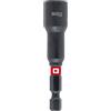 Einhell Accessories Einhell - Chiave a bussola esagonale magnetica con attacco 1/4 E 6.3, 10 mm (cromo vanadio, zona di torsione, magnete permanente, anello di colore rosso)