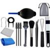 Generic Set Per La Pulizia Della Tastiera - Kit Per La Pulizia Della Tastiera, Pulitore Per Estrattore Tasti | Set Di Strumenti Multifunzionali Per La Pulizia Del Telefono Cellulare Con Panni Per La Pulizia