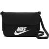 NIKE W NSW Futura 365 Crossbody T-Shirt, Black/Black/White, Taglia Unica Donna