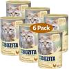 Bozita Paté pollo senza cereali, 6 x 400 g, cibo umido per gatti e gattini, alimento completo con 9,5% di proteine e 5% di grassi, ingredienti naturali di alta qualità, senza cereali, dalla Svezia