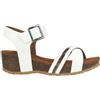 CHATTAWAK 11meganblanc37, Sandali con Tacco Donna, Bianco, 37 EU