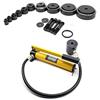 SHIOUCY punzonatrice idraulica Pompa punzonatrice idraulica con foro di perforazione 15t Die 16mm - 101mm