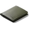 Bellroy Note Sleeve, portafoglio sottile in pelle, sono disponibili versioni RFID (max. 11 carte e contante) - Willow