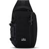 Johnny Urban Slingbag Donna Uomo Nero - Charlie - Borsa a Tracolla Crossbody Travel Escursionismo Viaggio - Materiale Resistente e Durevole - Scompartimento per Bottiglia d'Acqua