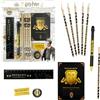 Harry Potter Set di Cancelleria, Include Matita, Righello, Matite Colorate, Gomma, Temperamatite, Taccuino e Penna, Set di Cancelleria Hogwarts per Bambini e Adolescenti