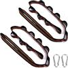 XCRPRT Kit di fissaggio per amaca, set di sospensione con cinghie, kit per appendere fino a 300 kg, amaca a barra con cinghia per albero, amaca con corda e 2 moschettoni per campeggio, escursionismo