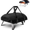 Kovshuiwe Carry Cover for Ooni Koda 12 Gas Pizza Oven, Outdoor Pizza Oven, Waterproof 600D Oxford Fabric, Pizza Oven Cover Accessories (25.2x16.5x6.7)