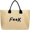 F**K borsa mare Donna FK24-A058BG Beige