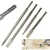 Homry Scalpello SDS Plus da 4 Pezzi, 400 mm/230 mm di Lunghezza, Scalpello Piatto e Scalpello a Punta,Scalpello Muratore,Scalpello Professionale, Per Trapani Leggeri e Martelli a Percussione