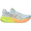 ASICS Gel-Nimbus 26 Paris, Scarpe da Ginnastica Donna, Cool Grey Safety Yellow, 36 EU