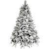 XONE Albero di Natale Big Sky INNEVATO con PIGNE 210 CM