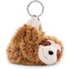 NICI Portachiavi Bradipo Slobby 10cm Marrone - Delizioso Ciondolo in Forma di Animale in Morbido Peluche con Anello per cordini e Pendenti