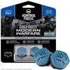 KontrolFreek Call of Duty Modern Warfare Performance Levette per PlayStation 4 (PS4) | 2 medie, Convesse | Blu/Nero