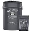 WO-WE Sigillante per pavimenti in resina epossidica Bicomponente con protezione UV Trasparente - 9kg