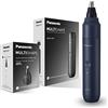 Panasonic MULTISHAPE Sistema Modulare per la Cura della Persona ER-CNT1, testina per la depilazione di naso, orecchie e viso per uomo con batteria ricaricabile Ni-MH