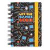 Legami - Agenda Giornaliera Spiralata Small, 12 Mesi, Diario da Gennaio 2025 a Dicembre 2025, Planner Pieghevole 2025/2026, Chiusura con Elastico, Taschina Finale, Rubrica, 8.5 x 13 cm, Game Lover