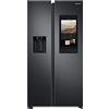 Samsung RS6HA8891B1/EG - Frigorifero side-by-side 178 cm, 614, 225 Volume freezer, Family Hub, Premium Black Steel