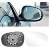 TTCR-II Specchio di ricambio compatibile con BMW serie 3 E90 E91 E92 E93 specchietto retrovisore (2009 - 2013), riscaldabile, asferico 1 E81 (2009 - 2012), specchietto di ricambio riscaldato, E88