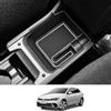 CDEFG Compatibile con VW Polo AW1 Taigo 2018-2025 2026 Vano Portaoggetti da Bracciolo Scatola di Controllo Centrale Scatola di Organizer per Auto Polo AW Accessori (Bianco)