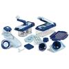 Genius Nicer Dicer Fusion Smart, 23 pezzi, include Nicer Twist Smart, per tagliare fette, dadi, spirali, listarelle blu zaffiro