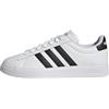 adidas Grand Court 2.0, Shoes Uomo, Ftwr White Core Black Ftwr White, 36 2/3 EU