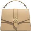 MICHAEL KORS MD TH Satchel GREENW, Borsa Donna, Palm, Taglia Unica