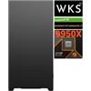 Workstation Computer Wks1579 Ryzen 9 9950X (16 Core) 32GB DDR5 SSD 1 Tera Byte 990 Pro Geforce RTX 5070 Ti 16GB Wifi Ac Windows 11 Professional
